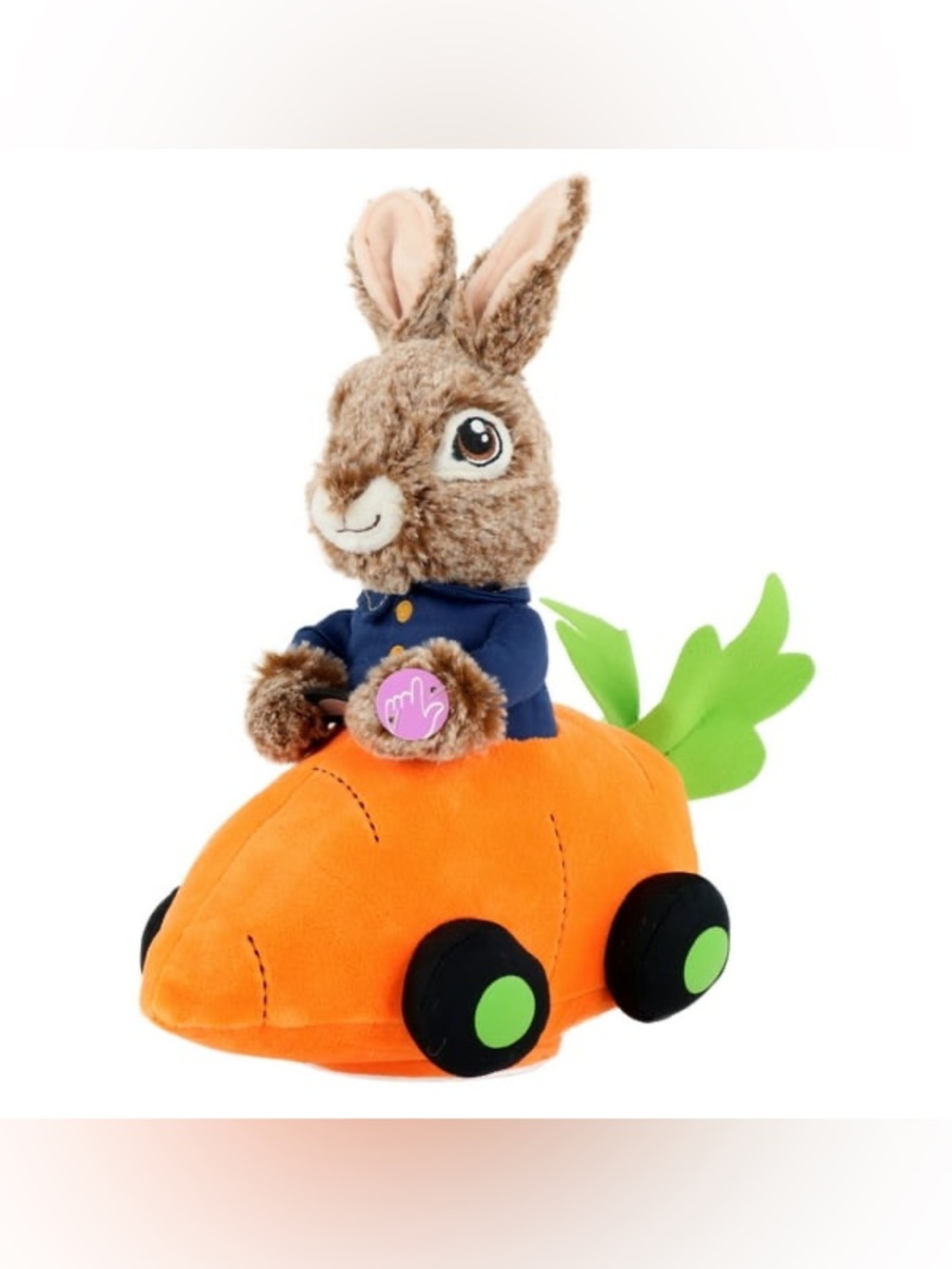 Peter Rabbit Small Animated Easter Plush Toy by Dan Dee
